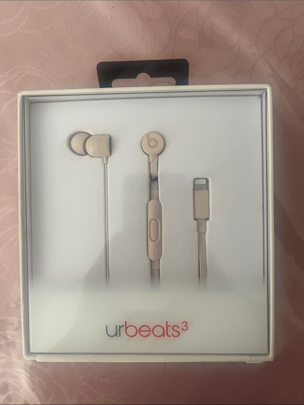 Beats by Dre urBeats3 Lightning In-Ear Headphones - Beige